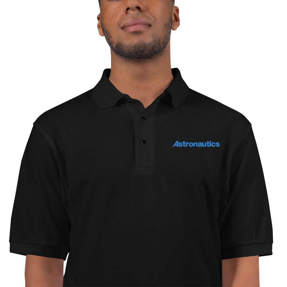 Classic Men's Polo (Wordmark - Embroidered)